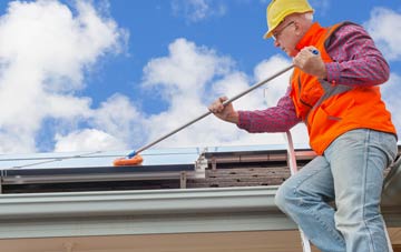 Wombourne soft wash roof cleaning
